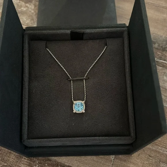 David Yurman Petite Chatelaine Pendant Necklace - Picture 1 of 8